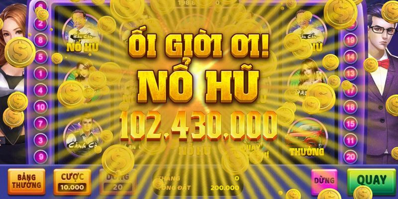 Chinh phụ Nổ Hũ 123b nhận ngay giải Jackpot khủng