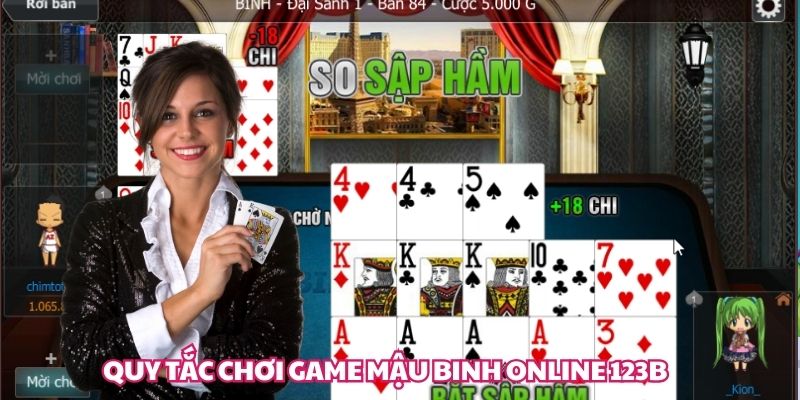 Quy tắc chơi game Mậu Binh online 123B